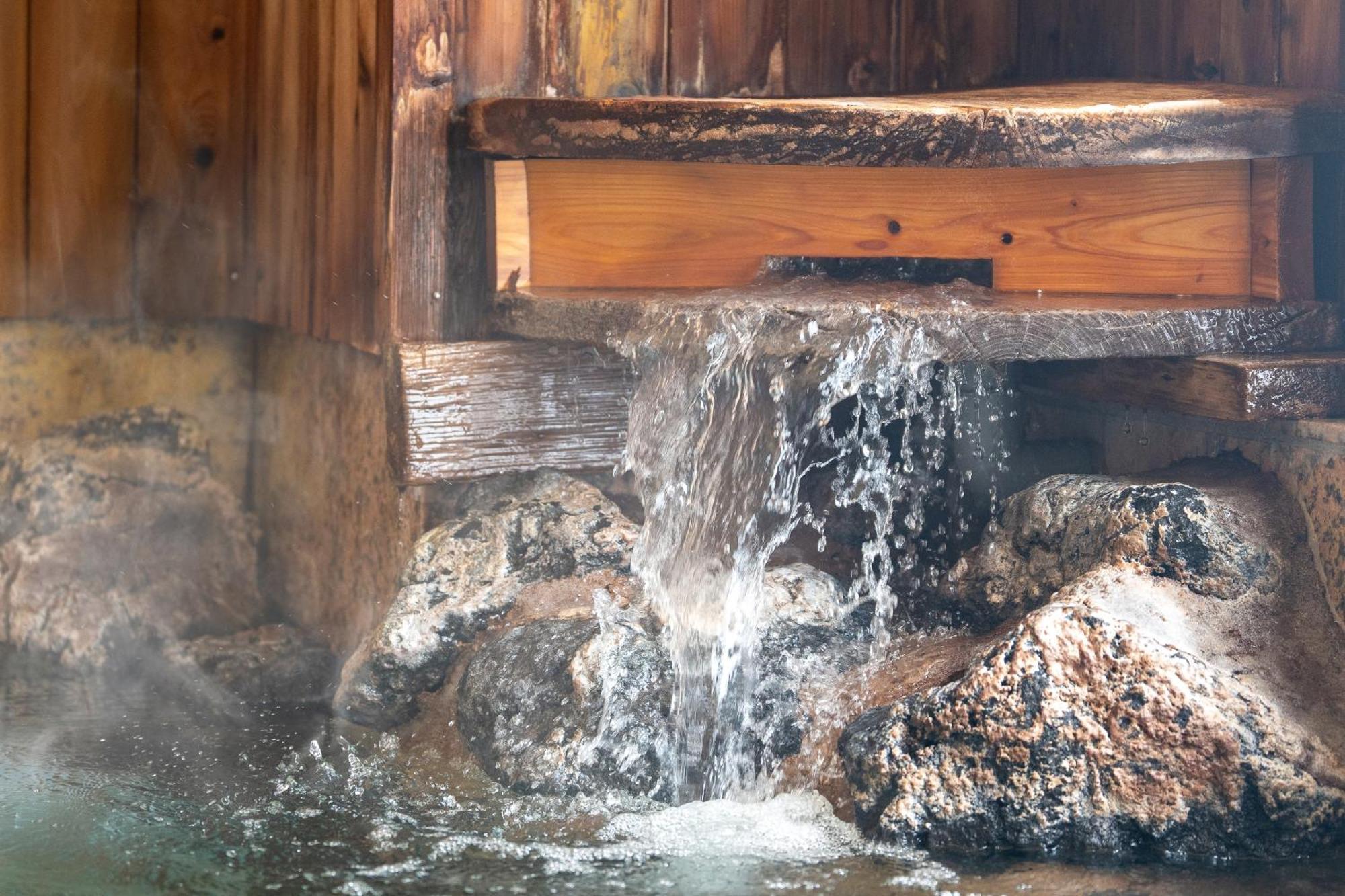 Kamenoi Hotel Kusatsu Yubatake ภายนอก รูปภาพ